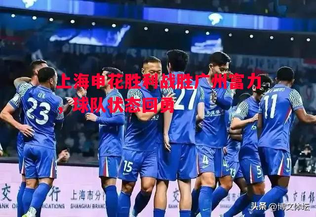 上海申花胜利战胜广州富力,球队状态回勇 上海申花胜利战胜广州富力,球队状态回勇